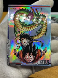 Dragon Ball Son Gohan Goku Shenron ENSKY Card S-05 Holo Japanes 2003 - Image 2