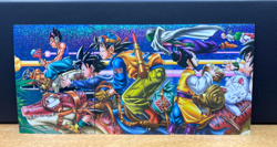 Dragon Ball ENSKY Card puzzle Son Goku Goten Vegeta Prism - Image 1