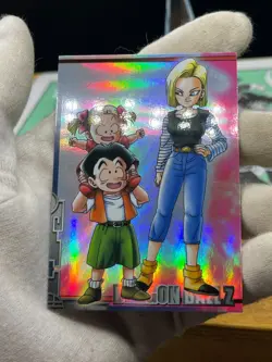 Dragon Ball Android 18 Krillin ENSKY Card S-32 Holo Japanes 2003 - Image 2