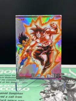 Dragon Ball Son Goku VS Vegeta ENSKY Card S-04 Holo Japanes 2003 - Image 1