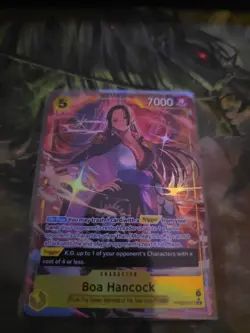 One Piece Card Game TCG Boa Hancock PRB02-017 Alt Art M/NM Condition - Image 1