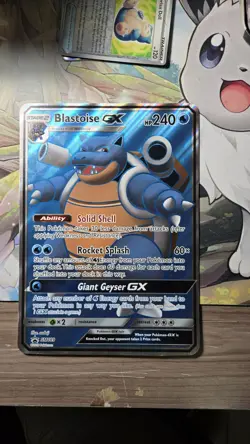 Blastoise GX - (Black Star Promos) SM189 Jumbo Cards Holo - Image 1