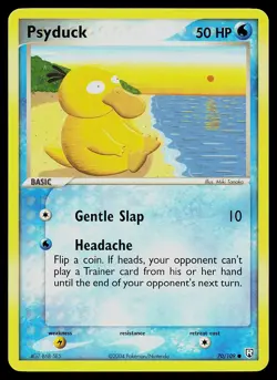 Pokemon Card - Psyduck Team Rocket Returns 70/109 Non Holo - Image 1