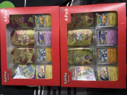 Pokemon 4 Mini Tins + 4 Promo Cards Bundle - 151 SAMS CLUB EXCLUSIVE - Both Sets - Image 5
