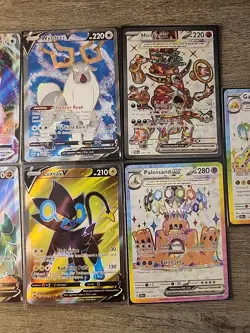 Lot of 9 Full Art Pokemon Cards Near Mint NM No Duplicates - Image 4