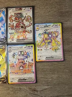 Lot of 9 Full Art Pokemon Cards Near Mint NM No Duplicates - Image 5