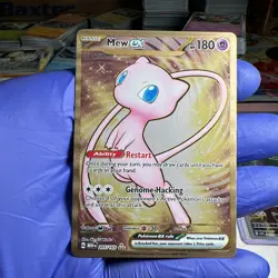 Pokemon TCG Mew EX Metal Gold NM 205/165 (Metal Card) Mint! - Image 5