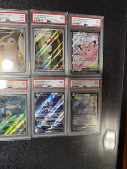 Pokemon TCG PSA Graded Card Lot Of 6 Snorlax, Charizard, Furret, Suicune, - Image 1