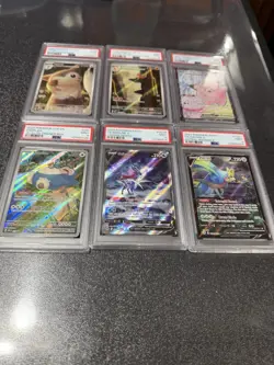 Pokemon TCG PSA Graded Card Lot Of 6 Snorlax, Charizard, Furret, Suicune, - Image 2
