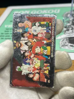 Dragon Ball Goku Gohan Bulma Poccolo ChiChi Menko Card Silver retro Japanes - Image 2