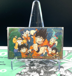 Dragon Ball Son Gohan Goku Bulma Menko Card Prism retro Japanes 02 - Image 1