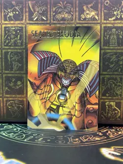 yugioh Exodia the Forbidden One BANDAI duel scene 2 vintage card 90s 01 - Image 1