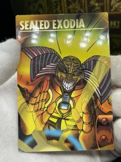 yugioh Exodia the Forbidden One BANDAI duel scene 2 vintage card 90s 01 - Image 2