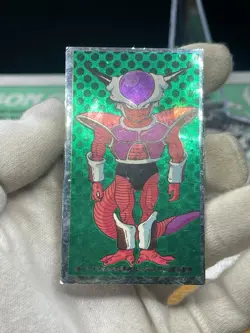 Dragon Ball Frieza Menko Card Silver retro Japanes - Image 2