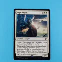 Magic The Gathering (MTG): Origins #273 Aegis Angel Rare Unplayed - Image 1
