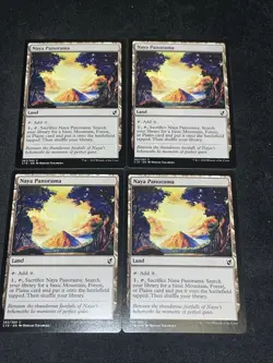 4x Naya Panorama. Commander 2019. Magic the Gathering - Image 1