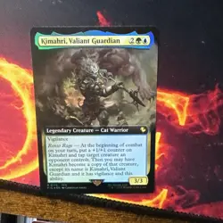 Kimahri, Valiant Guardian Extended FOIL MTG FIC Nm/M - Image 1