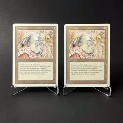 (2) Magic: The Gathering Living Wall MTG Revised Edition Vintage 1994 LP - Image 1