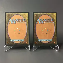 (2) Magic: The Gathering Living Wall MTG Revised Edition Vintage 1994 LP - Image 2