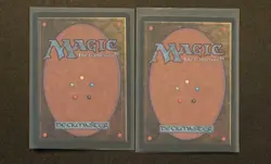 x1 Urza's Mine & x1 Urza's Power Plant MTG 1995 Chronicles VINTAGE LP - Image 2