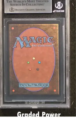 Beta Swamp BGS 9 (2570) Magic MTG - Image 2