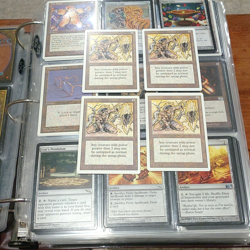 Vintage ARTIFACTS Binder Sword of Fire & Ice Darksteel Forge MTG Magic - Image 1