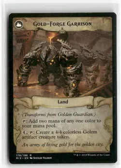 Golden Guardian - Rivals of Ixalan MTG NM - Image 2