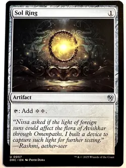 Sol Ring () U Commander: Aetherdrift 57 NM - Image 1