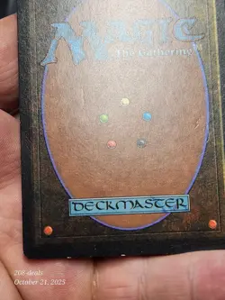 Brass Man Arabian Nights LP Light Play MTG Magic The Gathering - Image 5