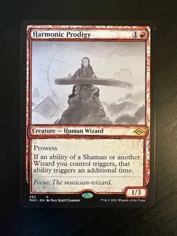 Harmonic Prodigy (Showcase) Modern Horizons 2 Regular Lightly Played - Image 1