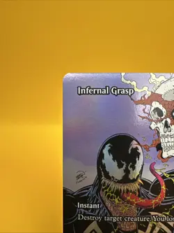 x1 Infernal Grasp | Marvel’s Spider-Man (018) | Borderless | Foil | NM - Image 3