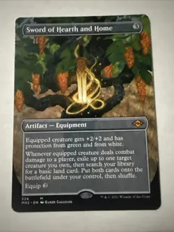 Sword of Hearth and Home (Borderless) Modern Horizons 2 Regular - Image 1