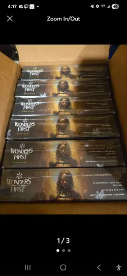 Wonders of the First CCG Kickstarter 1st Edition Collector Booster Case - Image 3