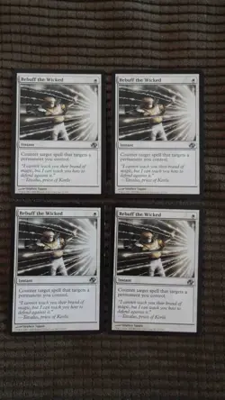 Magic: the Gathering / MtG Rebuff the Wicked x4 Planar Chaos - Image 1