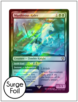 1x Murderous Rider, Surge Foil, Final Fantasy, Magic MTG NM - Image 1