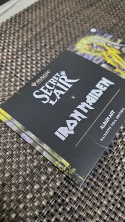 MTG Secret Lair X Iron Maiden: Album Art Foil Edition Secret Lair NEW IN HAND - Image 4