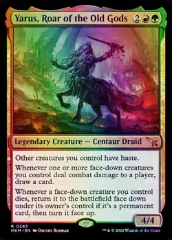 Yarus, Roar of the Old Gods Murders at Karlov Manor NM MTG Foil - Image 1