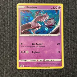 Pokemon Mewtwo Cosmo HOLO Promo 056/172 Mew V Box Exclusive! W/ Holo Bleed ✨ - Image 1