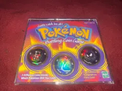 Hasbro 1999 Pokemon Battling Coin Game 3 CoinMr.Mime#122,Dradonair#148,Gastly#92 - Image 4