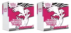 Pokemon TCG SV10.5 White Flare ETB Lot - 2 Sealed Boxes - Image 2