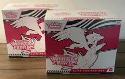 Pokemon TCG SV10.5 White Flare ETB Lot - 2 Sealed Boxes - Image 4