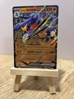 Pokemon TCG Cynthia's Garchomp EX 104/182 - Image 1