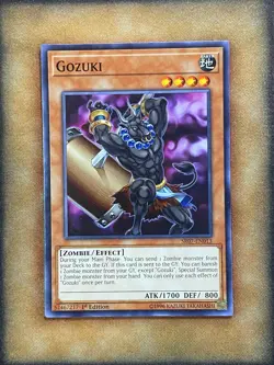 Yugioh Gozuki SR07-EN013 Common 1st Ed NM - Image 1