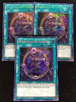 Yugioh Magicalized Fusion MP20-EN245 1ST SECRET X3 (NM) - Image 1