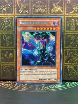 YuGiOh VB5-003 Barrel Dragon Secret Rare ASIAN ENGLISH Promo konami - Image 1