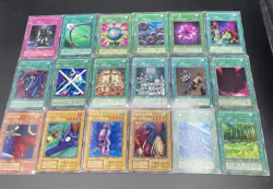 Vintage Yu-Gi-Oh! lot 20 Rare Cards japaneses akihiron etc old card CA SM RB - Image 1