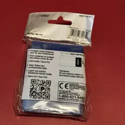 Blue Gloss Ultra Pro Yu-Gi-Oh! Japanese Size Card Protector TCG Sleeves 60 D9 - Image 2