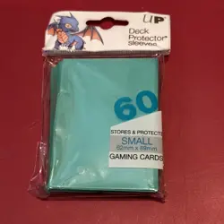 Aqua Gloss Ultra Pro Yu-Gi-Oh! Japanese Size Card Protector TCG Sleeves 60 D9 - Image 1