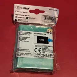 Aqua Gloss Ultra Pro Yu-Gi-Oh! Japanese Size Card Protector TCG Sleeves 60 D9 - Image 2