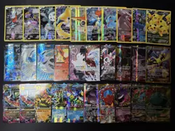 Lot of 150 Pokemon Cards Mega/EX/GX/Full Art/V/VMAX Modern Collection HP-DAMAGED - Image 2